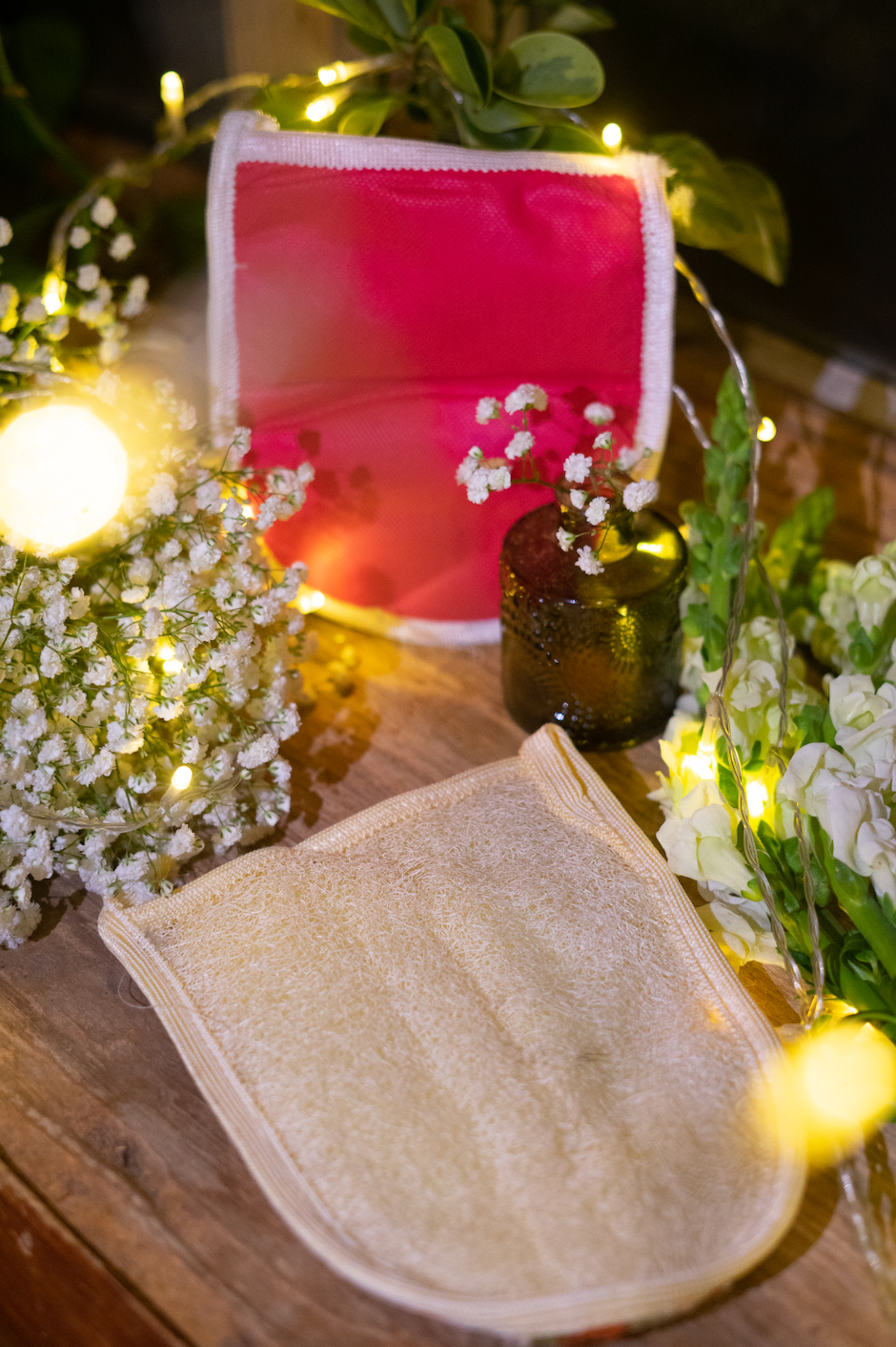 The Palm Pressed Loofah GLOVE